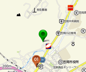 岡山県笠岡市周辺の予約できる駐車場の地図